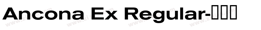 Ancona Ex Regular字体转换